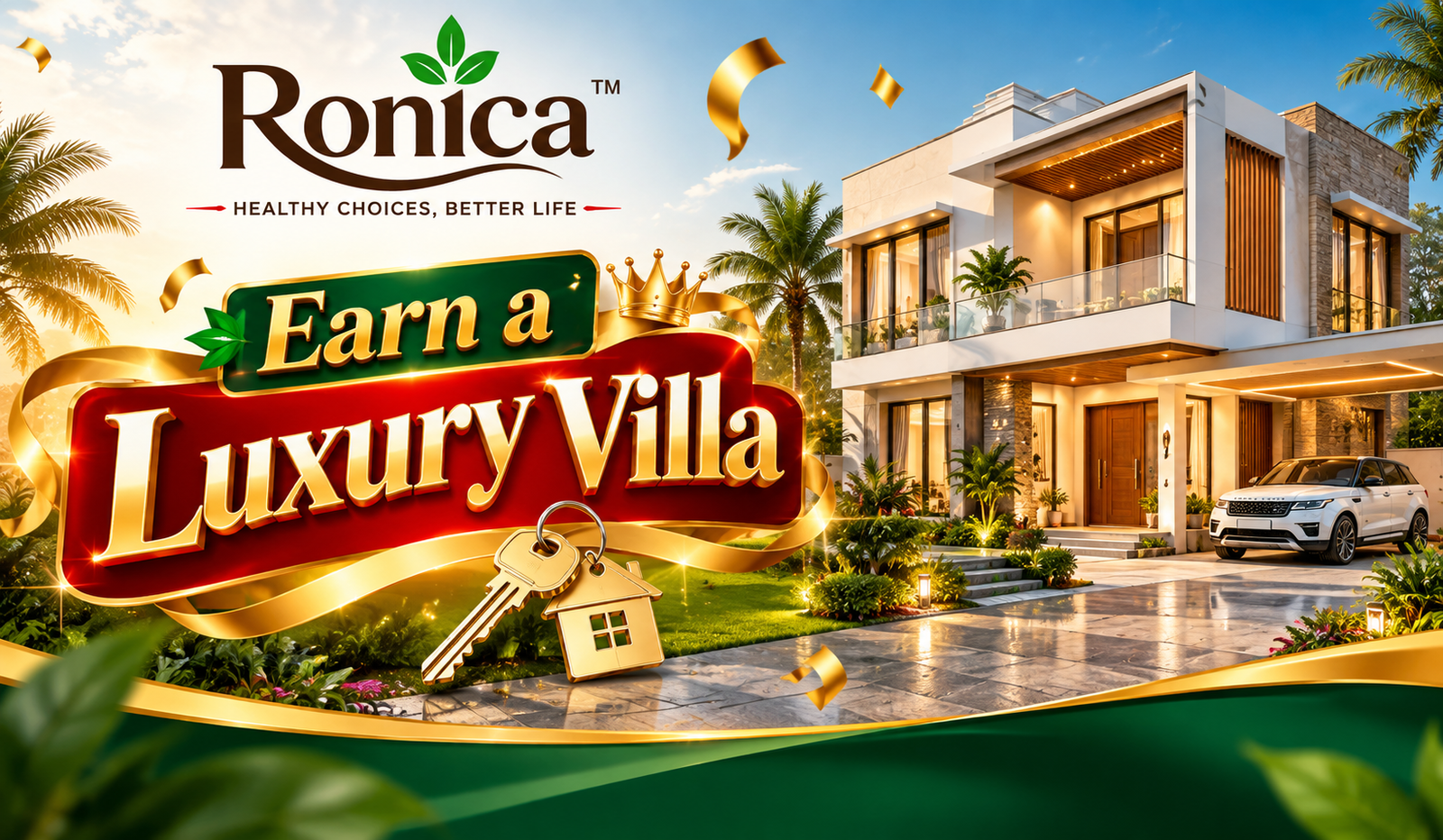 Earn a Luxury Villa