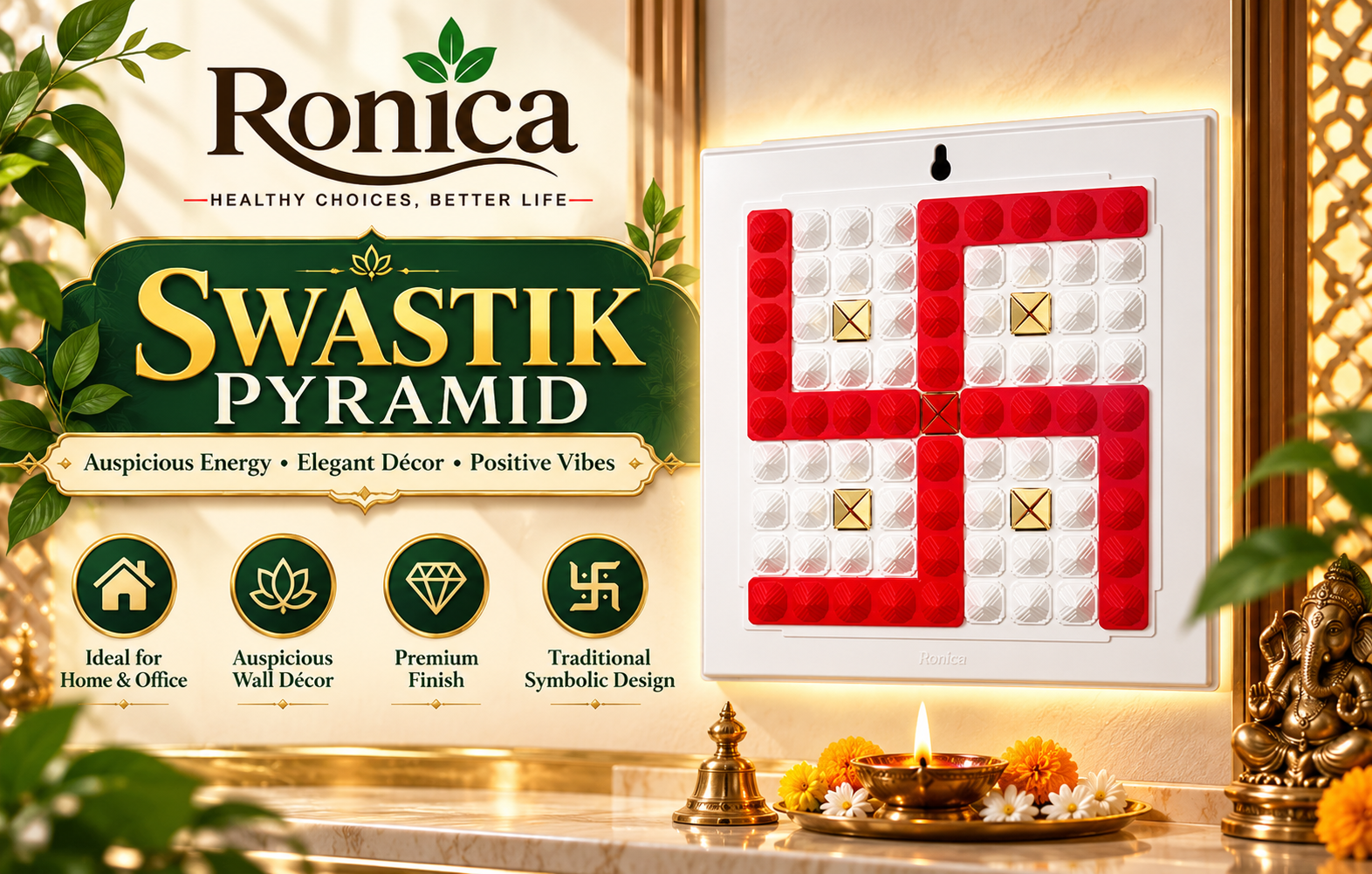 Pyramid Swastik