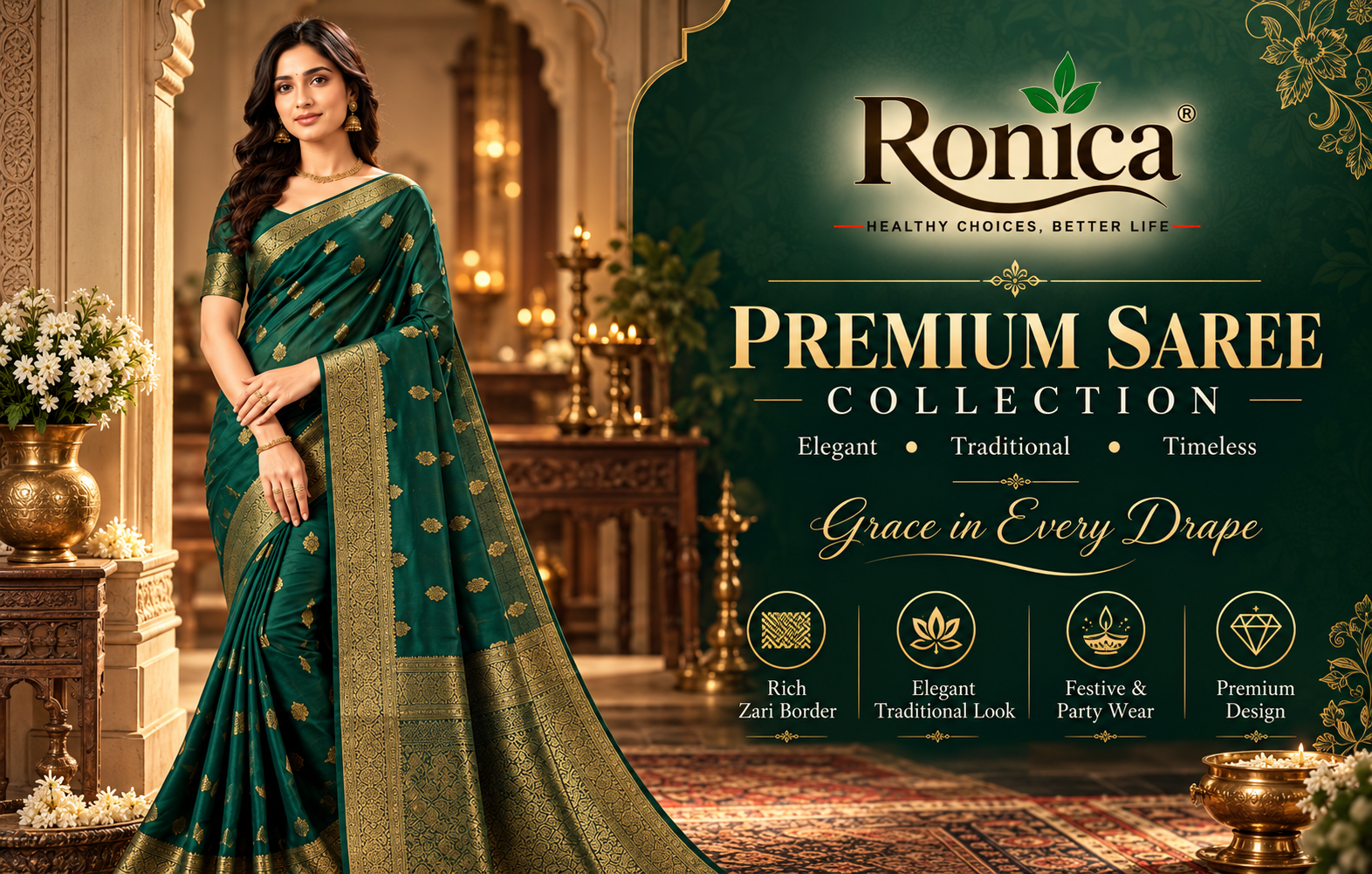 Premium Designer Saree